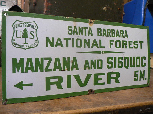 Santa Barbara NF: Manzana and Sisquoc River