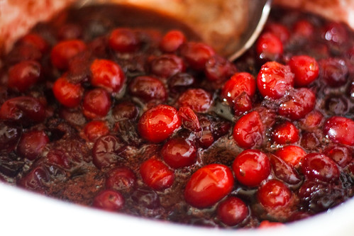 Red Wine Cranberry Sauce