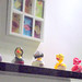 Rubber Ducks On The Shelf