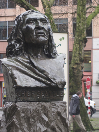 Chief Seattle Bust
