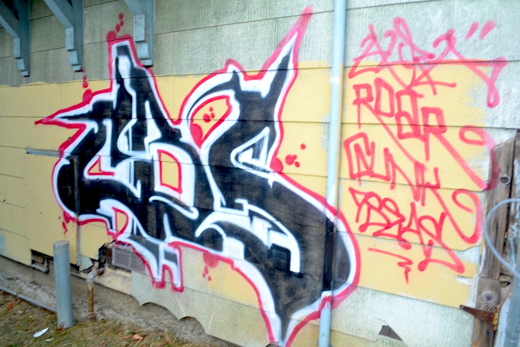 CBS, Roar, 7 SEAS, AURA, GUNK, Graffiti, Street Art, Oakland