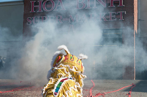 Hoa Binh Market Getting Smoked