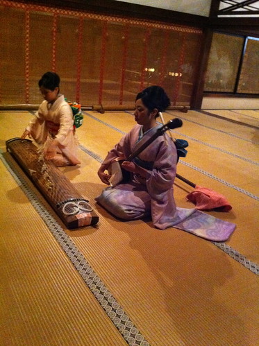 Dinner in a temple at Infinity Ventures Summmit 2011 in Kyoto