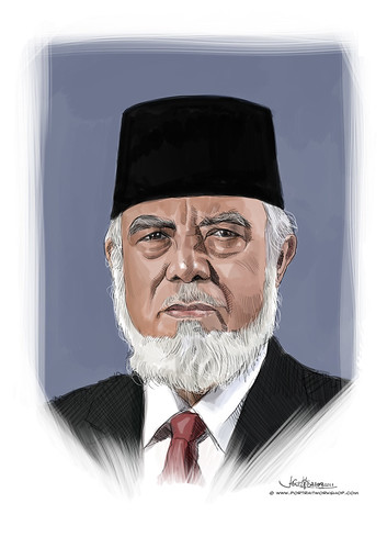 digital portrait of Syed Isa Semait