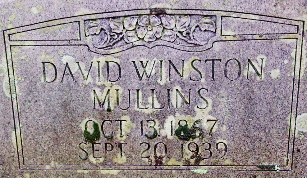 David Winston Mullins-Mullins Cemetery, Meriwether County, Ga