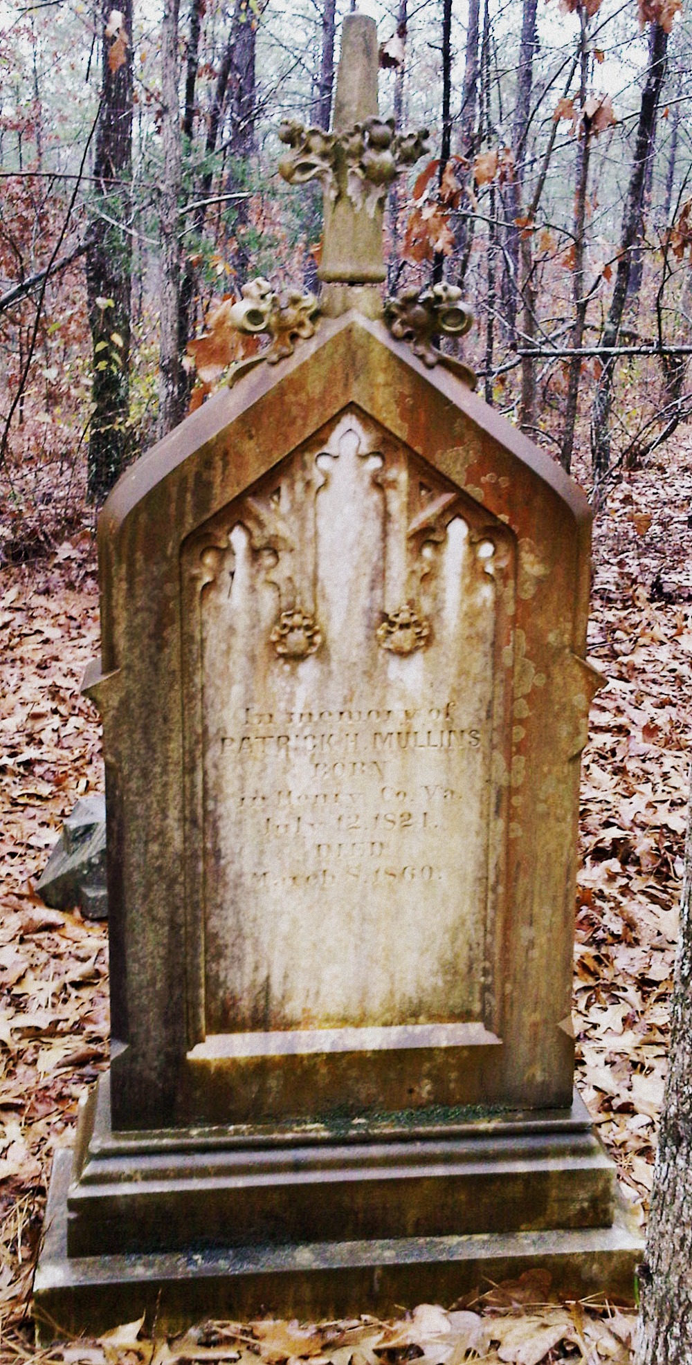 Patrick Henry Mullins-Mullins Cemetery, Meriwether County, Ga