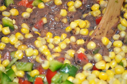 black bean soup with pork & veggies 30