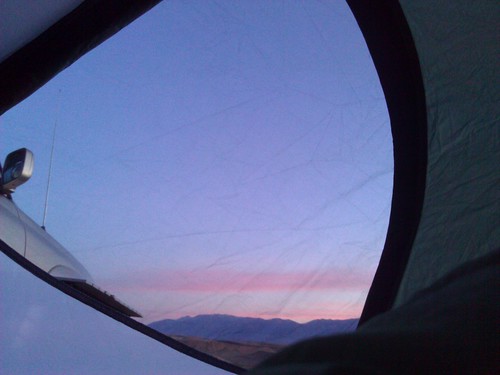 Moring View from the tent