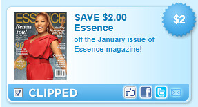 Off The January Issue Of Essence Magazine! Coupon