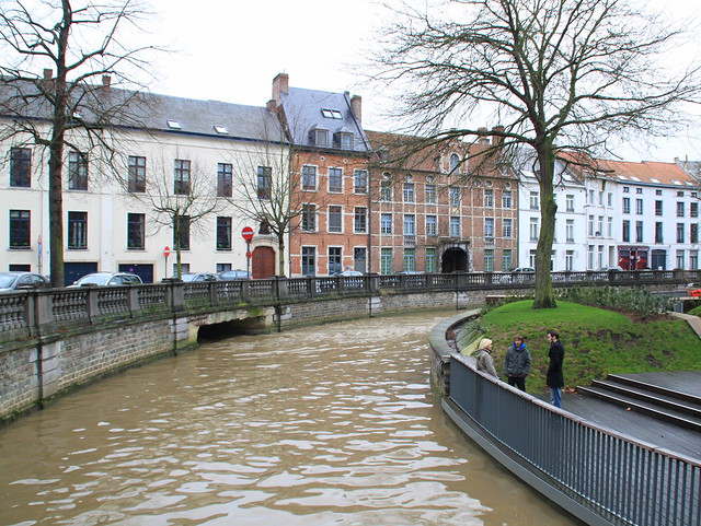 De Dijle, Leuven - the river Dyle, Louvain