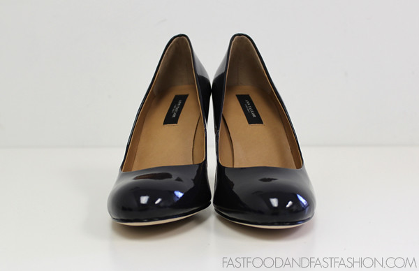 ann taylor AT perfect pump patent navy front