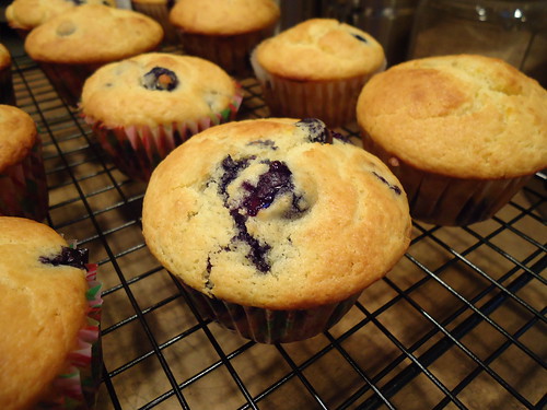 blueberry orange muffins