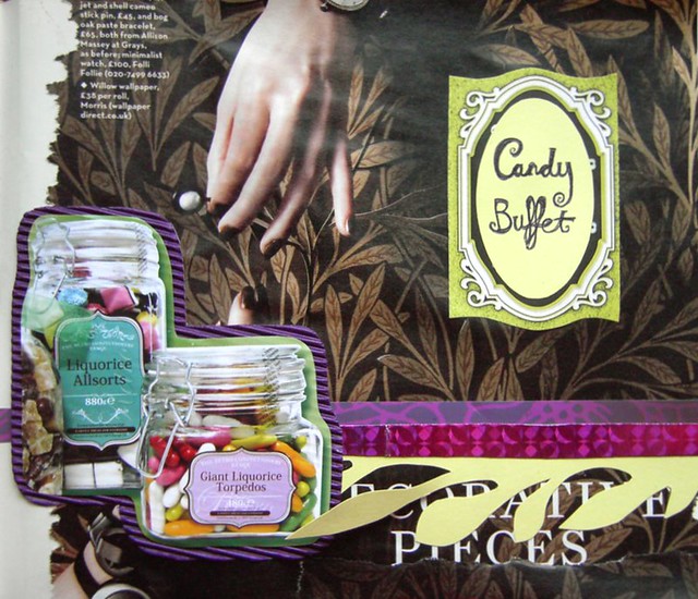 Wedding Scrapbook Page 12b Ideas for the candy table we 39re planning to 