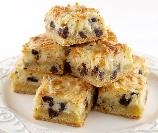 Chocolate Chip Coconut 'Awesome' Bars
