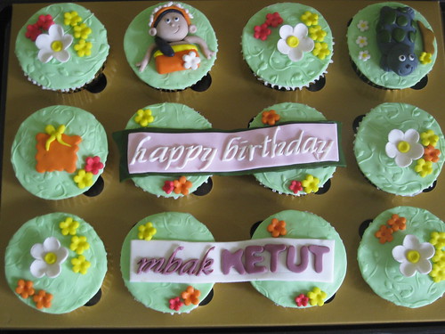 Cupcake Set - Bali Theme