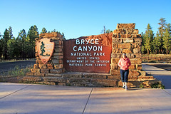Bryce Canyon National Park. Utah. Main Entrance