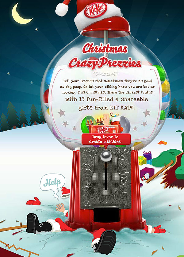 Kit Kat Christmas Crazyprezzies!