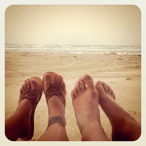 Us relaxing in South Padre - May 2011