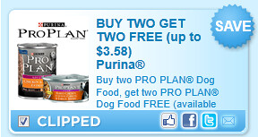 Pro Plan Dog Food Coupon