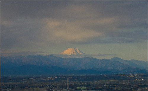 El monte Fuji nos da los buenos diás