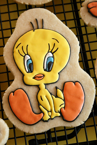 Tweety Bird Cookies.