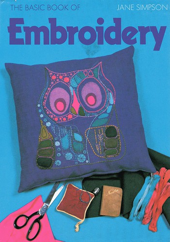 bird-embroidery owl cushion