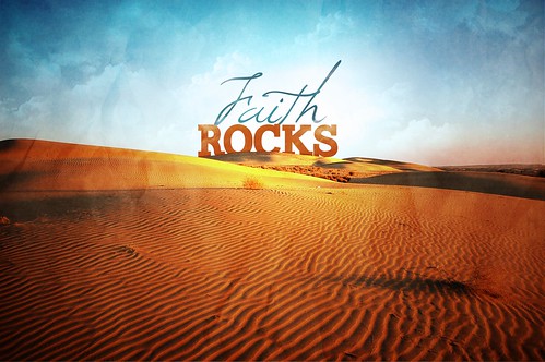 Faith Rocks series design