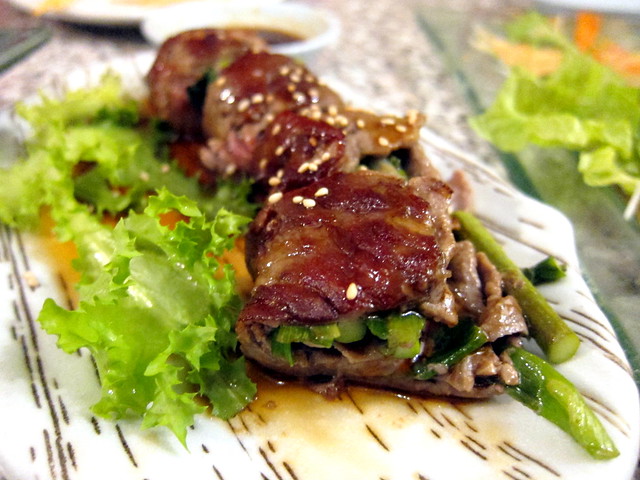 Beef Roll with Spring Onion