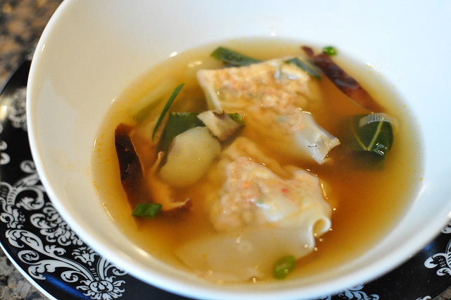 tofu wonton soup