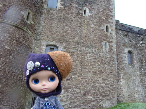 Laurel at Doune Castle