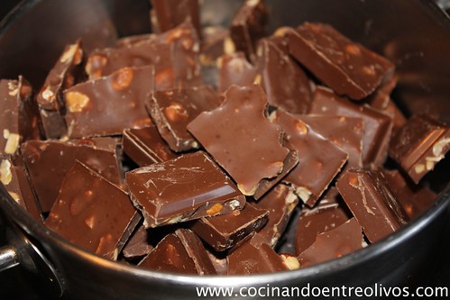 Turrón de chocolate crujiente (3)