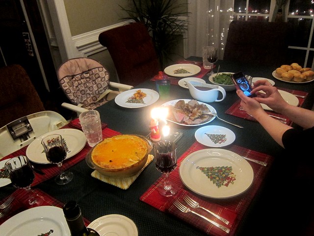 Christmas dinner, well documented
