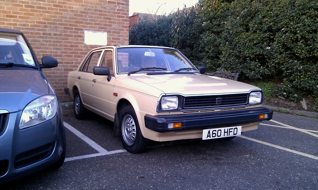 1983 Triumph Acclaim HL in Norwich Spotted this mint Acclaim outside what