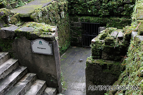 Dungeon where the Japanese tortured people