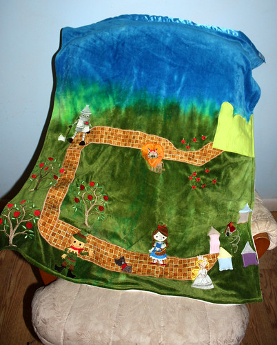 Wizard of Oz - Organic Bamboo Velour LoveScape Blanket 