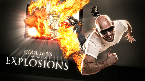 23 of 50 - make a wish: Cool guys don´t look at explosions by Martin-Klein