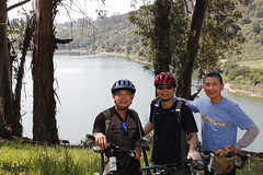 Mountain Biking at Lake Chabot 4-20-2014