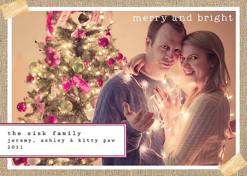 Merry and Bright: Christmas Card 2011