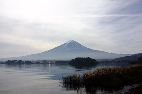 Day 4 Kawaguchiko河口湖大石公園富士山倒影很寧靜