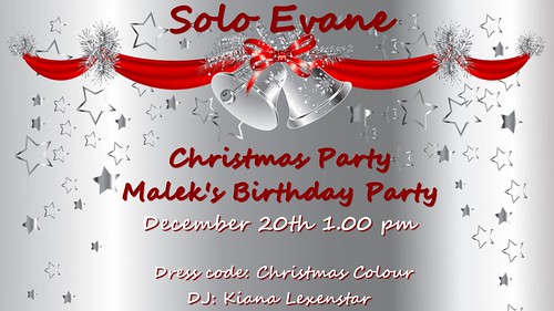So Evane Christmas Party and Malek Birthday Party by Ellendir Khandr