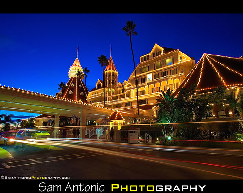 Merry Christmas from the Hotel del Coronado! by Sam Antonio Photography