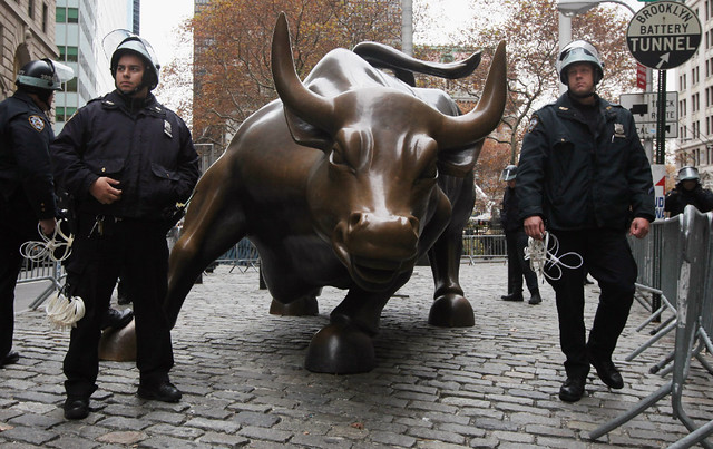 Arturo Di Modica Charging Bull on Wall Street