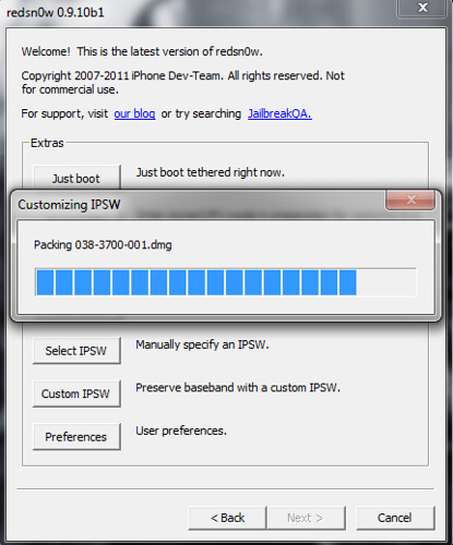 Redsn0w iOS 5.0.1 - IPSW Patch