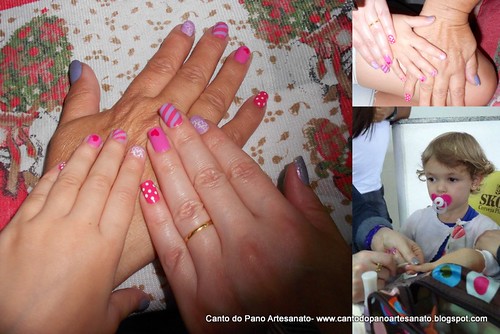 E teve mais gente querendo fazer as unhas...as Anas=)Ana Paula, Ana Lucia e Anabella by Ana Canto