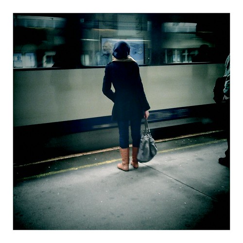 Waiting a Train by Spotmatix