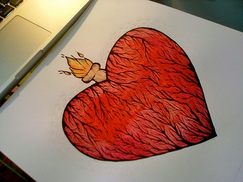 :: Clara's heart. by mariana.belem