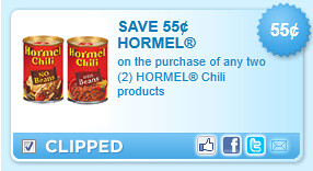 Hormel Chili Products Coupon