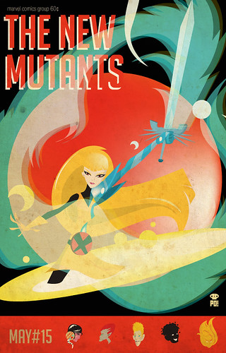 New Mutants Vol1 #15 tribute by PO!!
