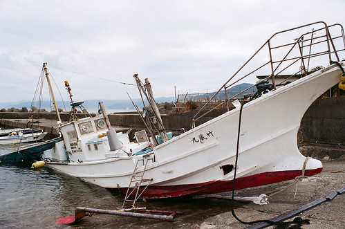 After Typhoon - Fukuura Fishing Port by Lono_Luno
