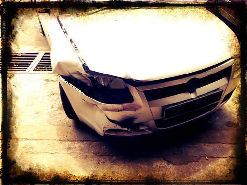Car after accident